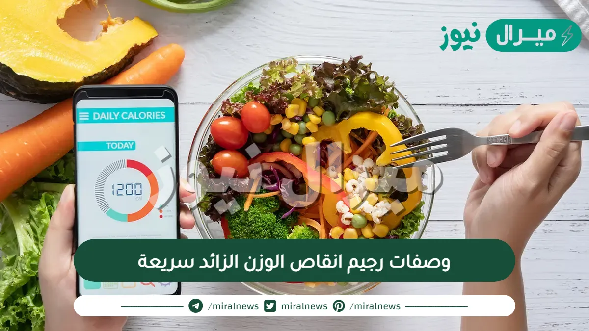 وصفات رجيم انقاص الوزن الزائد سريعة