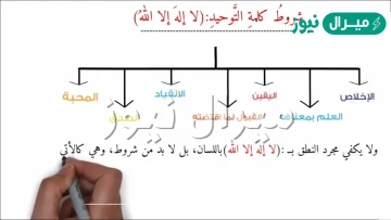 اركان شهادة ان لا اله الا الله