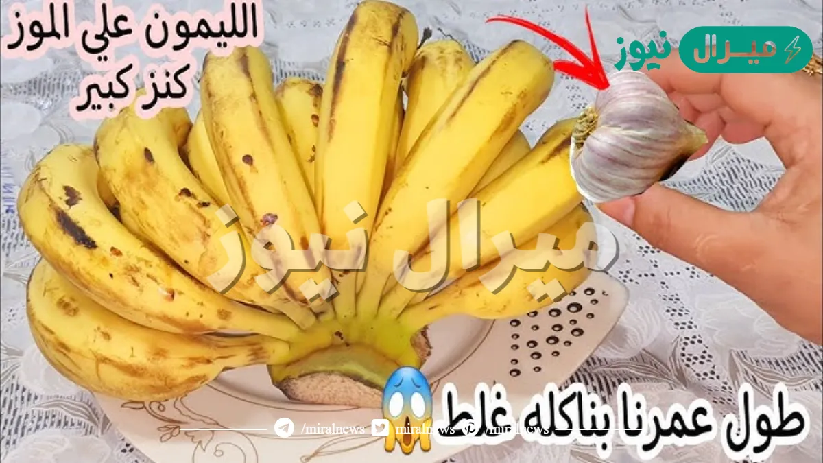 “اتحداكي تعرفي السر ده”.. ضعي الثوم على الموز بهذه الطريقة ولن تصدق ماذا سيحدث.. جربي بنفسك