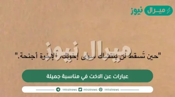 عبارات عن الاخت في مناسبة جميلة