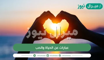 عبارات عن الحياة والحب