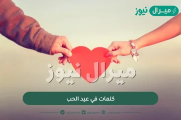 كلمات في عيد الحب