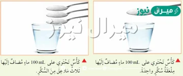 المحلول السكري من المواد النقية ولها تركيب ثابت ومحدد