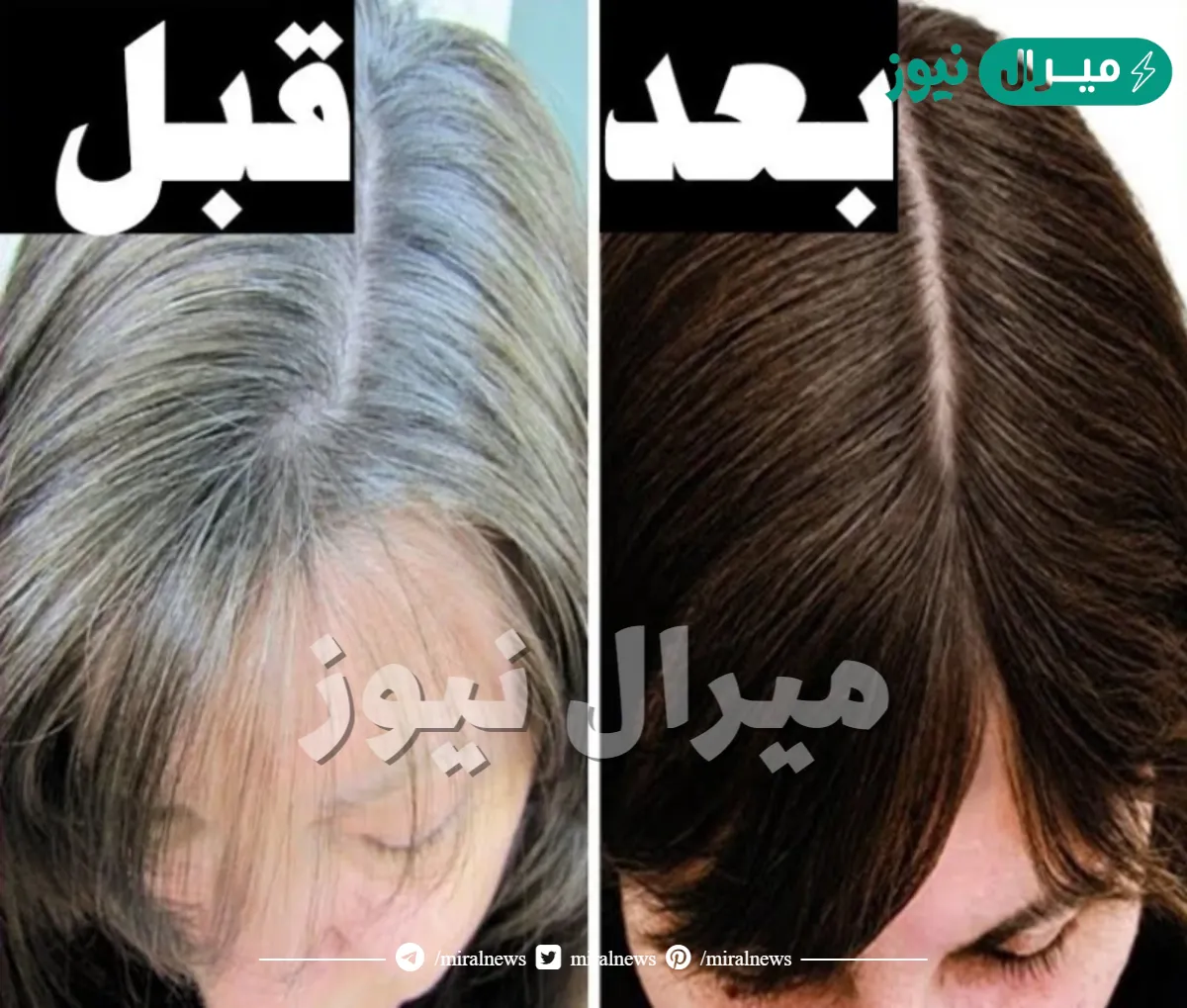 بملعقة حنة تخلصي من شيب الشعر المبكر نهائيا وللابد خلال ساعة واحدة بدون صبغات ضارة