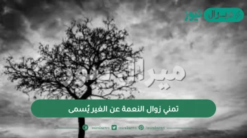 تمني زوال النعمة عن الغير يُسمى