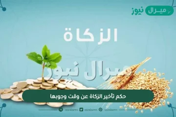 حكم تأخير الزكاة عن وقت وجوبها