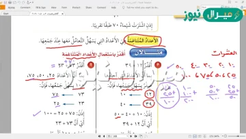 شرح الاعداد المتناغمه