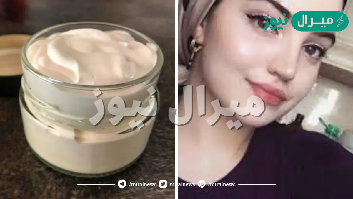 اصنعي بنفسك كريم لبان الذكر والفازلين الطبيعي لتبييض وشد تجاعيد الوجه
