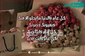 ماذا تقول لحبيبتك في رأس السنة| كل عام وانتم بخير حبيبتي