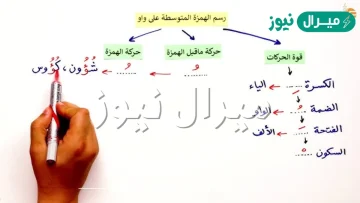 كلمات بها همزة متوسطة على واو