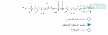 لغات تمتاز بسرعة تنفيذها وصغر حجم البرامج المكتوبة بواسطتها