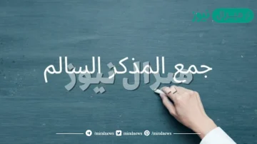 لماذا سمي جمع المذكر السالم بهذا الاسم