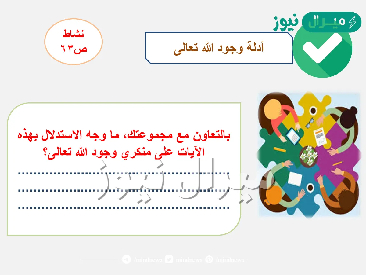 ما وجه الاستدلال بهذه الايات على منكري وجود الله تعالى
