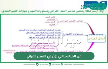 من العناصر التي تؤثر في الفعل القرائي