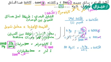 وحدة قياس الكثافة