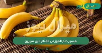 تفسير حلم الموز في المنام لابن سيرين