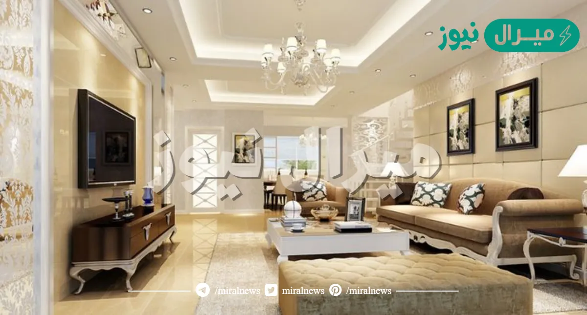 ديكورات صاله جديده