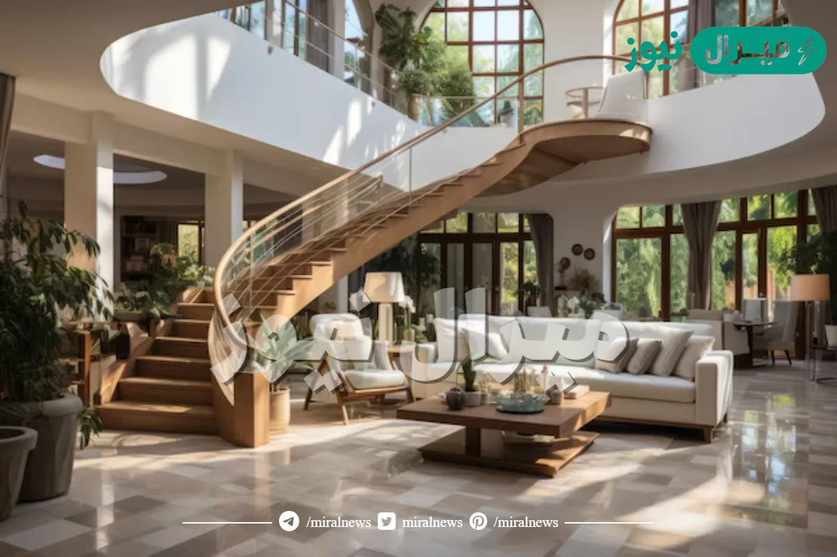 صور درج وسلالم فلل داخلية