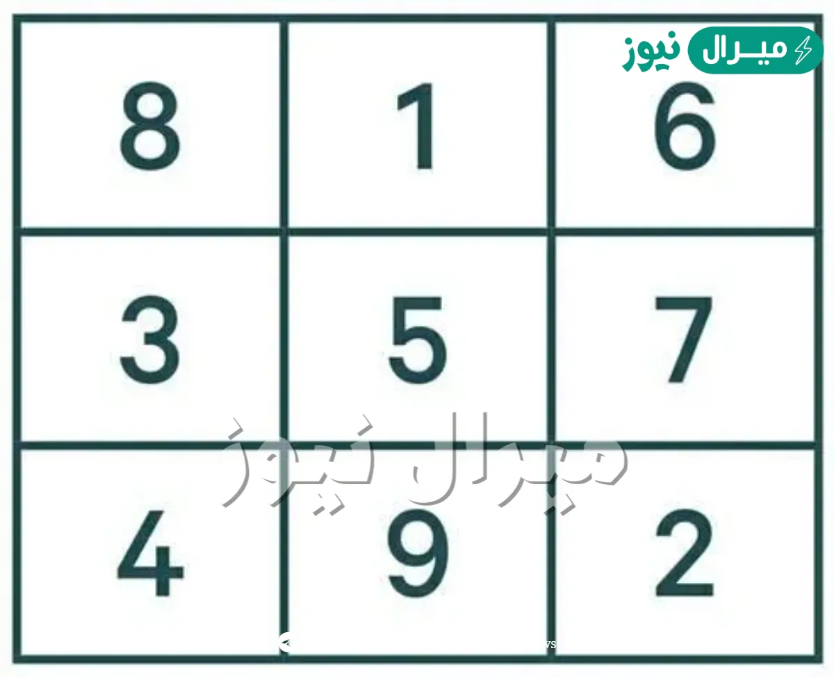 حل لغز المربعات والارقام