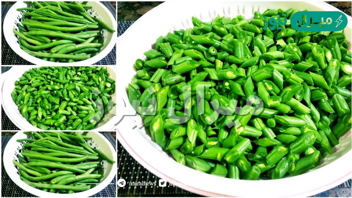 هتفضل طازة وفريش.. طريقة عبقرية لتخزين الفاصوليا الخضراء من السنة للسنة دون حدوث تلف او تغيير في طعمها ولونها كأنك لسه شرياها بسر التجار