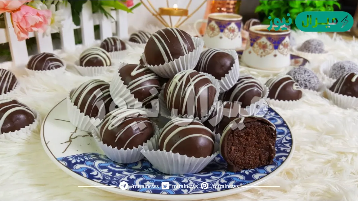 طريقة عمل كرات السميد بالشوكولاتة حلويات اقتصادية من غير بيض ولا زبدة ولا فرن بكوب واحد من السميد هتحضري كمية كبيرة منها