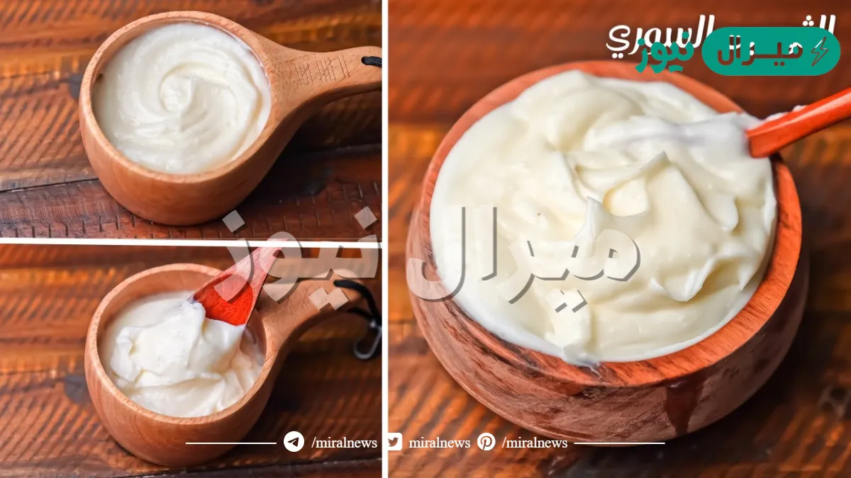 التومية السوري مثل المحلات بأسهل طريقة.. عمل الثومية السوري المحلات الكريمي بطريقة سهلة ومكونات بسيطة وبدون بيض