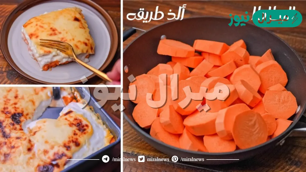 حلو البطاطا بالبشاميل.. مغذي ومفيد وبأقل تكلفة