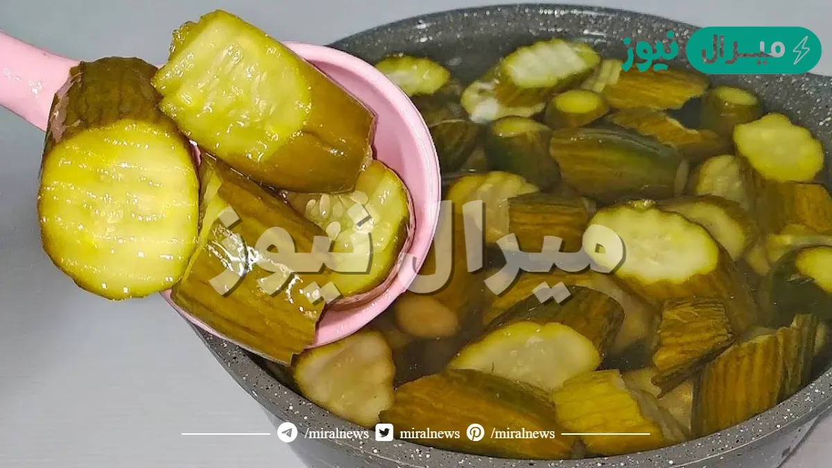 طريقة عمل الخيار المخلل المقرمش فاتح الشهية في المنزل بخطوات ناجحة وبتكلفة اقتصادية