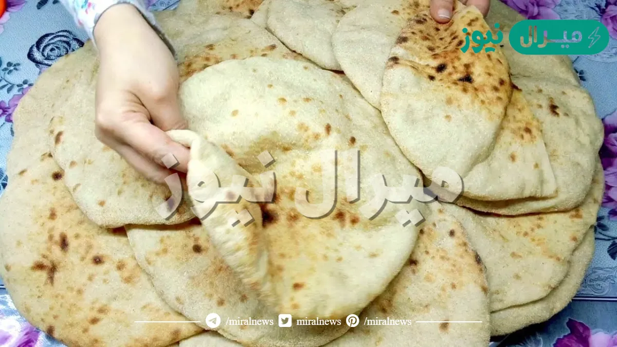 أسرار نجاح الخبز بدون فرن… طريقة عمل العيش البلدي في المنزل مثل الأفران وأحلى