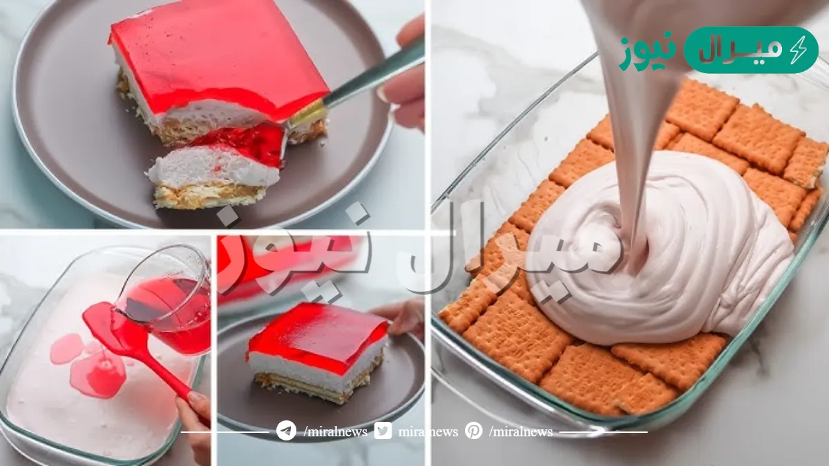 هتاكلي صوابعك وراها… أعرفي طريقة عمل حلوى الجيلي بدون فرن هتخلي ولادك يحبوها