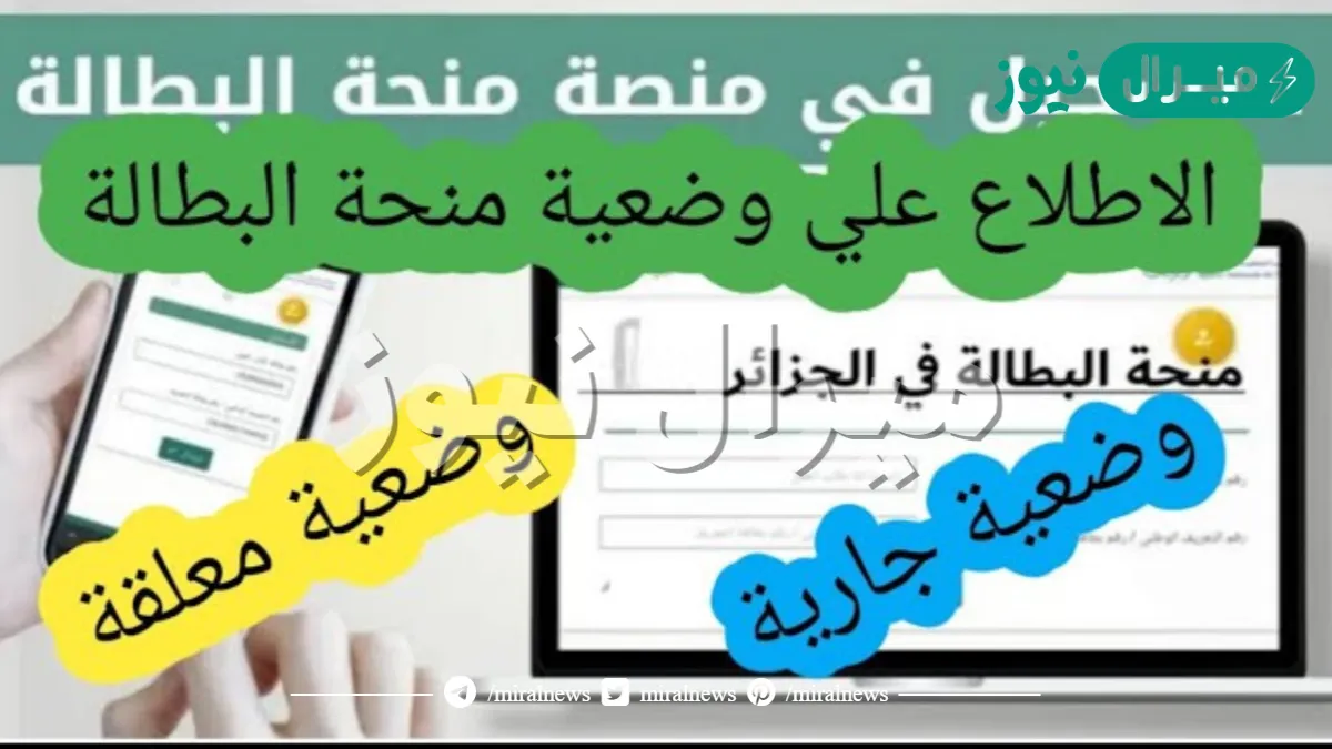 كيف اعرف وضعيتي في وكالة التشغيل منحة البطالة جارية أم معطلة؟