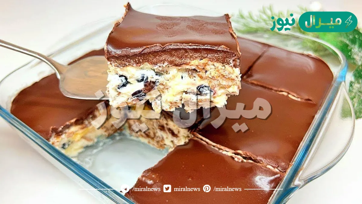 أستمتعي بأحلى الحلويات الباردة.. كيكة السحاب بالطبقات والنكهات المختلفة سهلة وسريعة وبدون فرن وطعمها هياخدك في حتة تانية