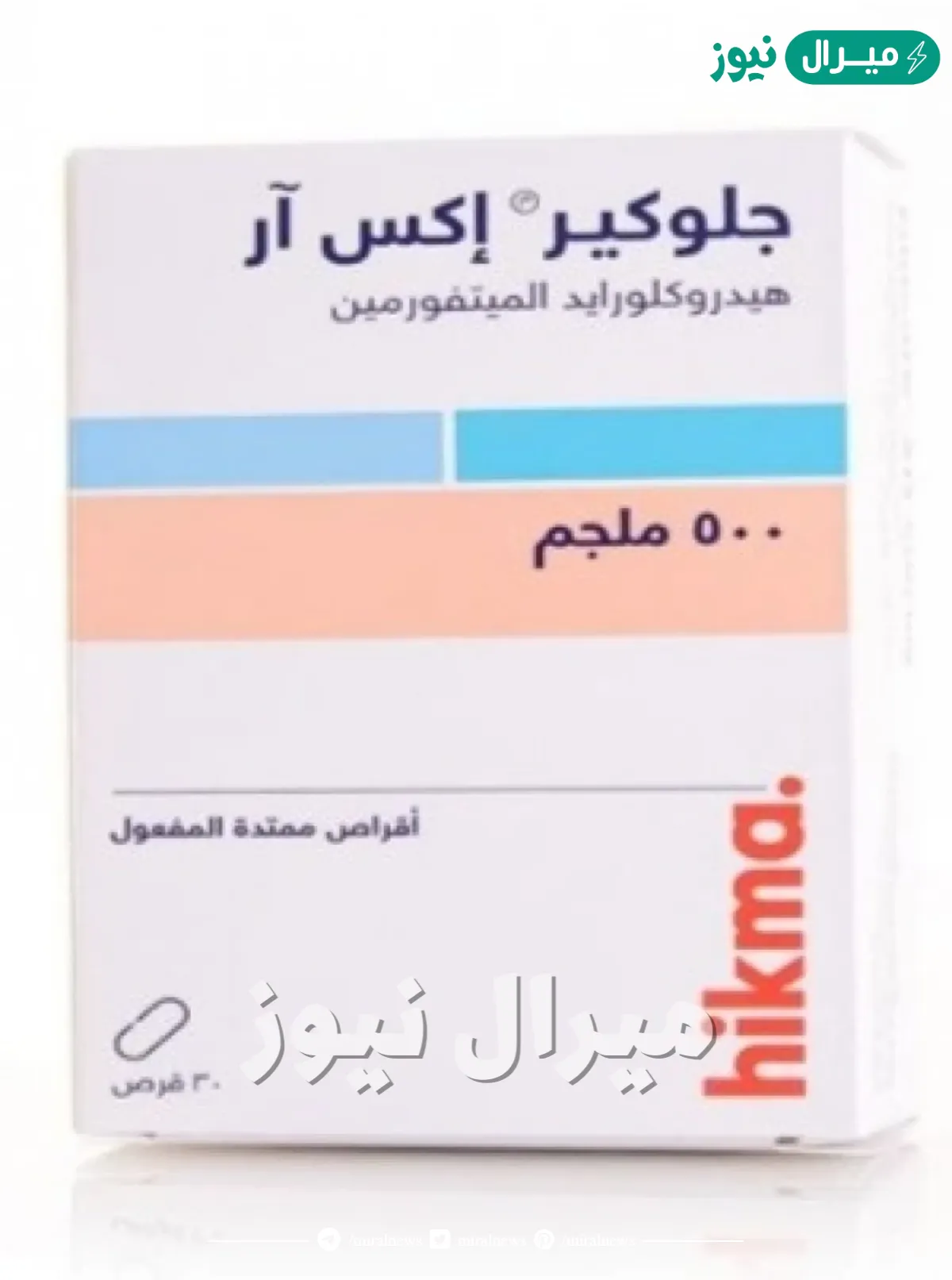 جلوكير اكس آر Glucare XR Tablets لعلاج مرض السكري
