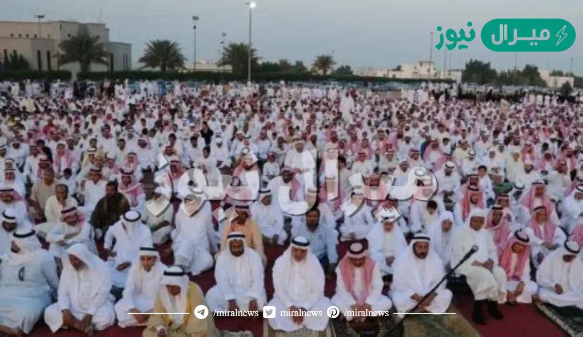 وقت صلاة العيد في الدمام