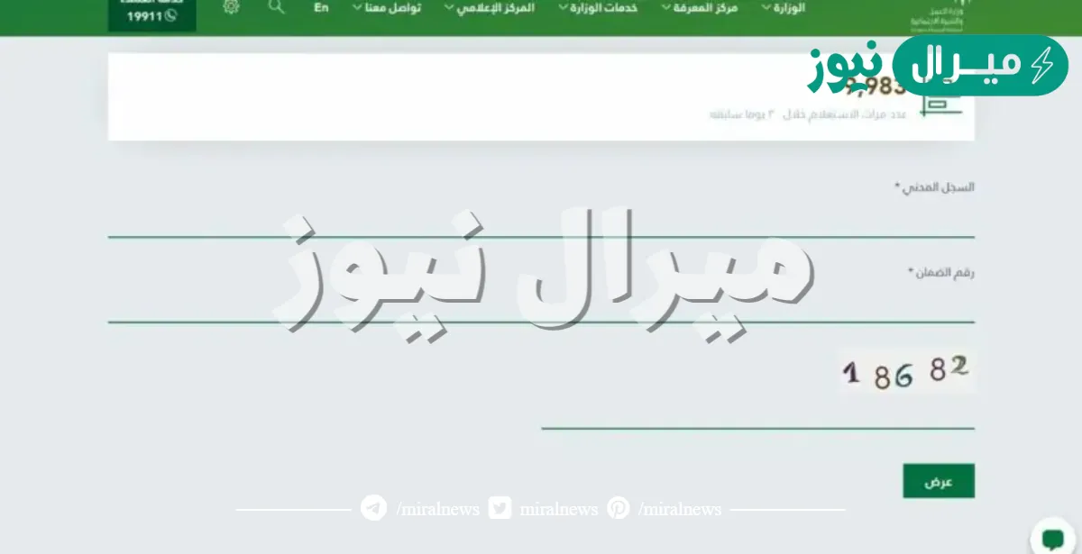 الضمان الاجتماعي الاستعلام عن الرصيد بوضع السجل المدني فقط .. كيف تعرف رصيدك في الضمان الاجتماعي؟