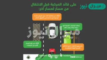 شرح مخالفة عدم الالتزام بحدود المسارات المحددة على الطريق .. كيف يتم رصد مخالفة تغيير المسار؟