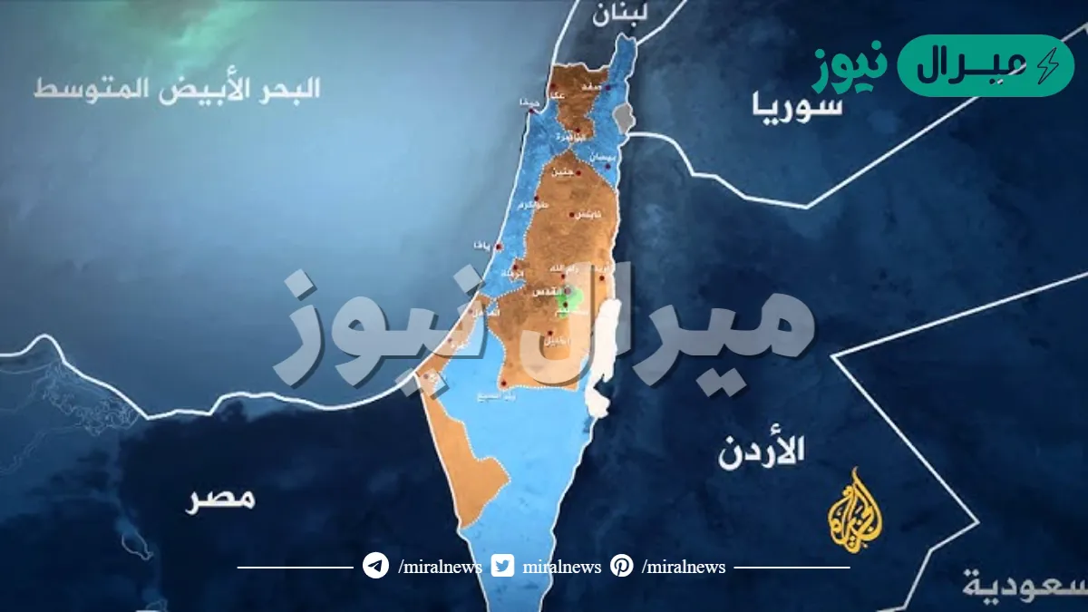 كم تبعد غزة عن القدس