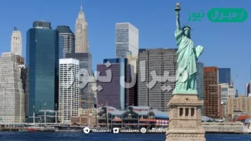كم يبلغ ارتفاع تمثال الحرية