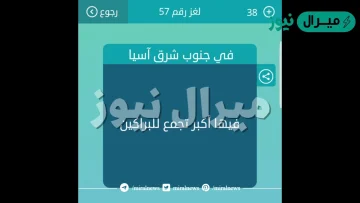 ما اكبر تجمع للبراكين