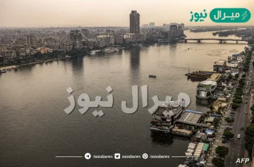 ما هو لون الماء في النيل الأزرق
