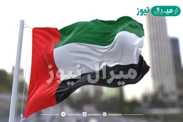 ماذا يرمز اللون الاحمر في علم الامارات