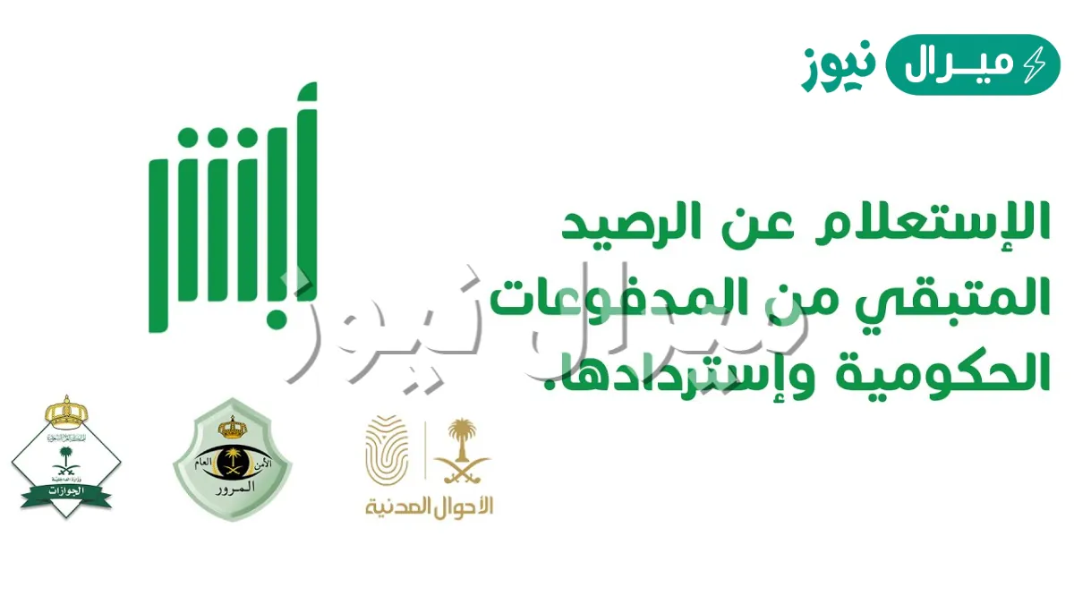 وزارة الداخلية السعودية الخدمات الالكترونية الرصيد المتبقي