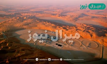 يقع حقل الشيبة في رمال