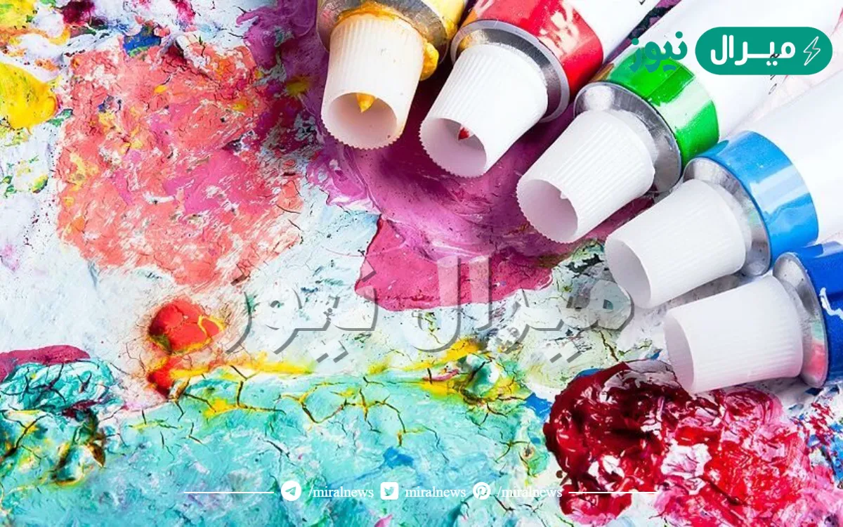 الالوان المائيه والزيتيه تستخدم في