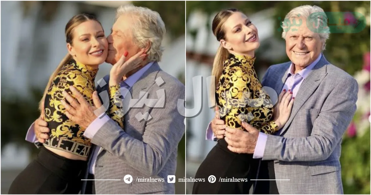 حقيقة زواج حسين فهمي من باميلا الكيك