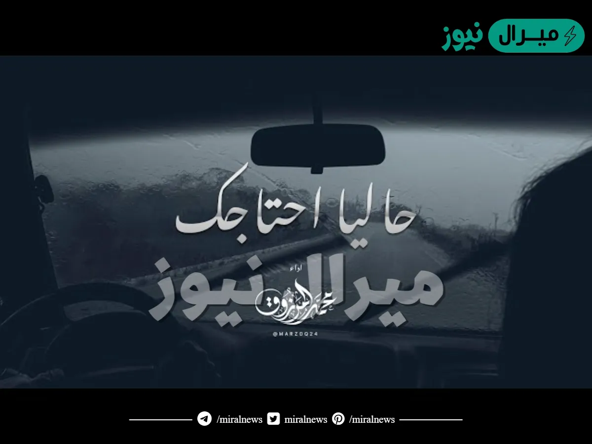 كلمات حاليا احتاجك كاملة