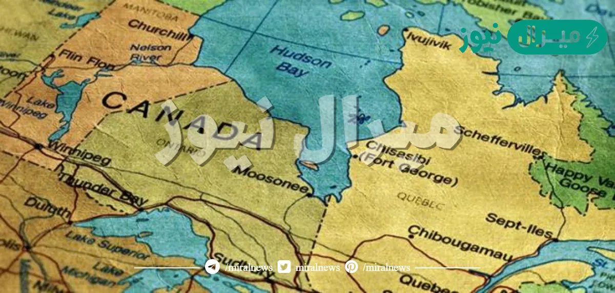 كم عدد الدول التي تجاور كندا