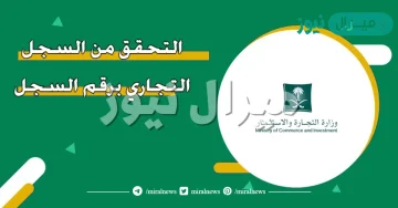 التحقق من السجل التجاري
