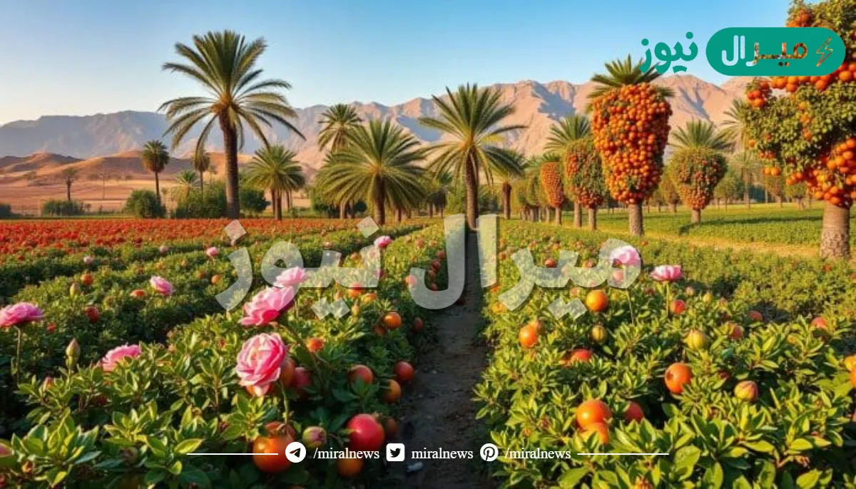 المحاصيل الزراعية التي تشتهر بها الطائف