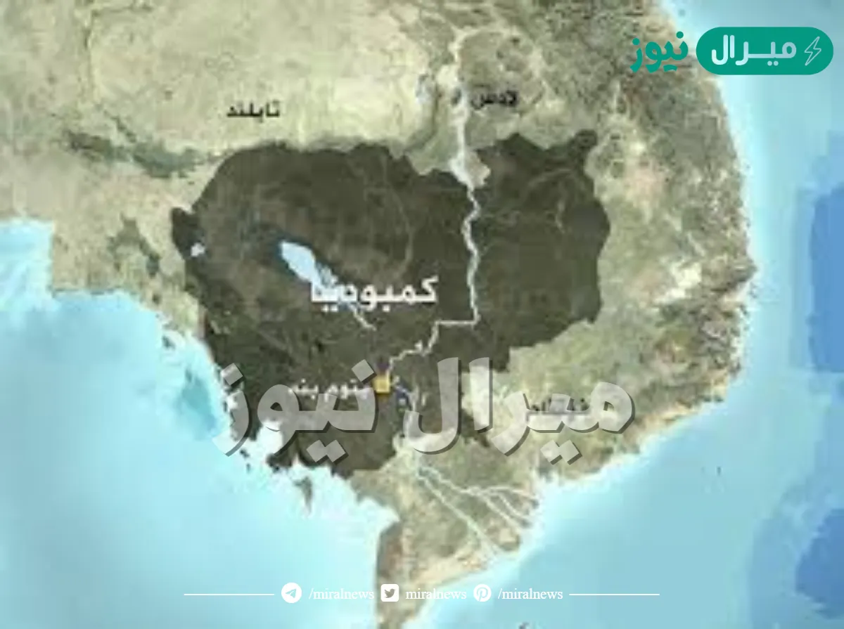 اين تقع كمبوديا